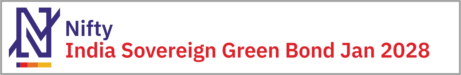 Nifty India Sovereign Green Bond Jan 2028