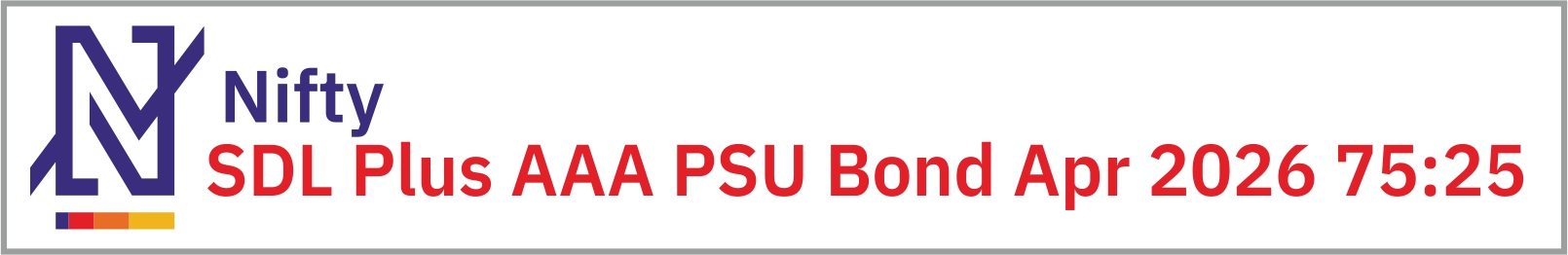 Nifty SDL Plus AAA PSU Bond Apr 2026 75:25 Index