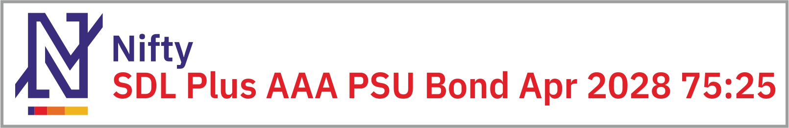 Nifty SDL Plus AAA PSU Bond Apr 2028 75:25 